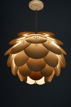 Round Pine Cone pendant lamp OP1050