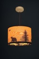 Wood lampshade series