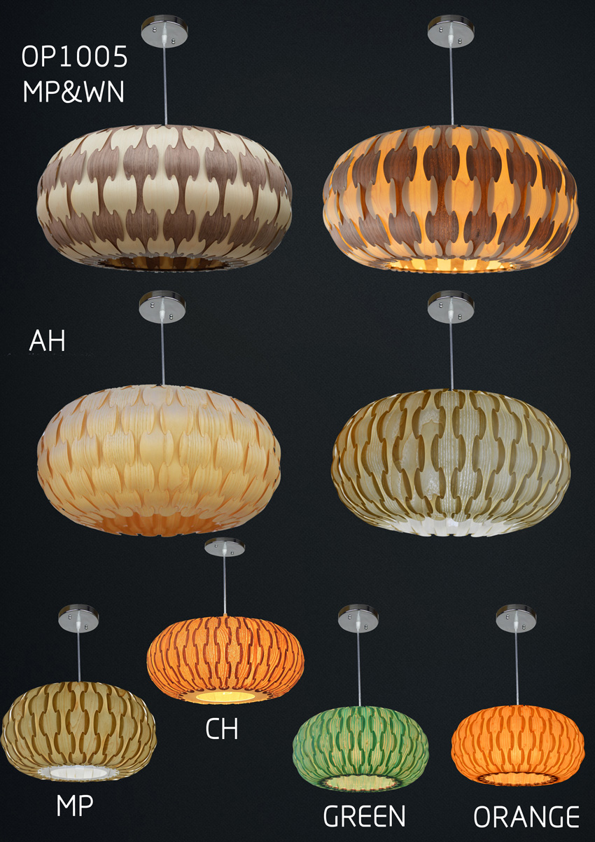 latest wood lamp design for interior decorative